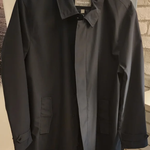 Michael Kors Trench Coat (L) Midnight Blue